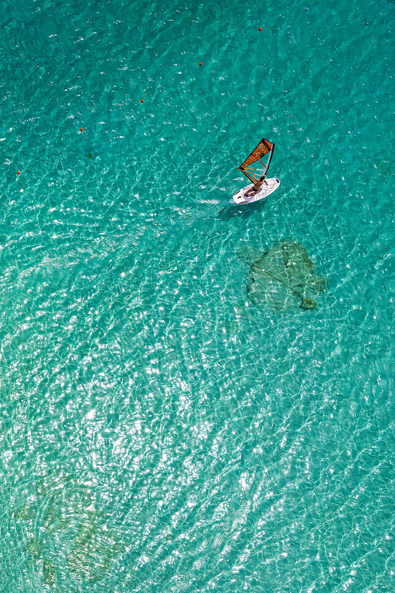 Windsurfer - Elafonisi Beach, Crete, Greece