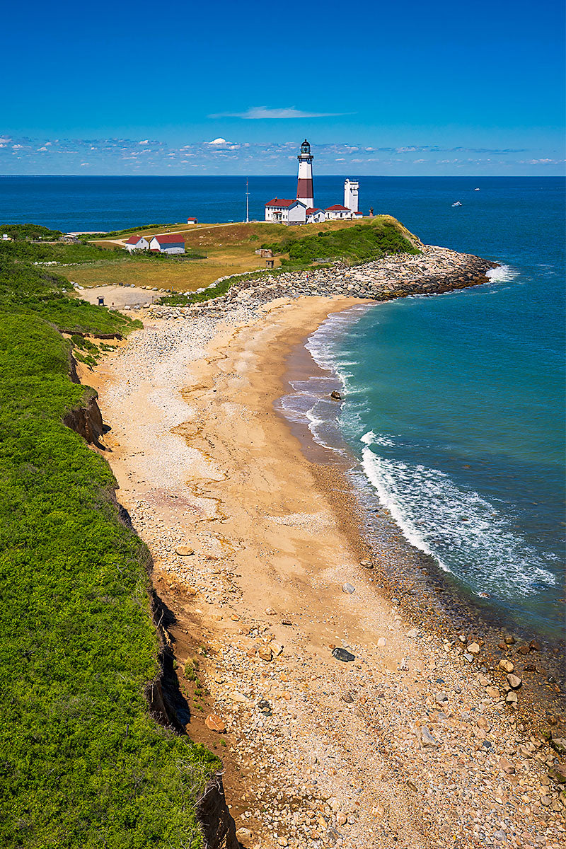 Montauk Point Lighthouse at Turtle Cove - NY
