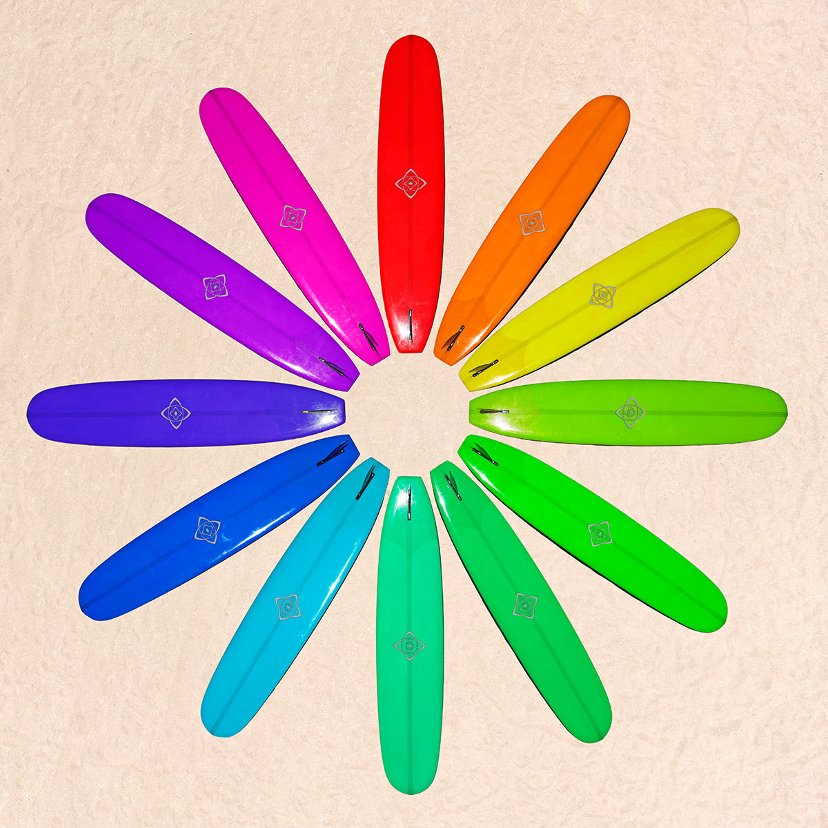 Surfboard Color Wheel