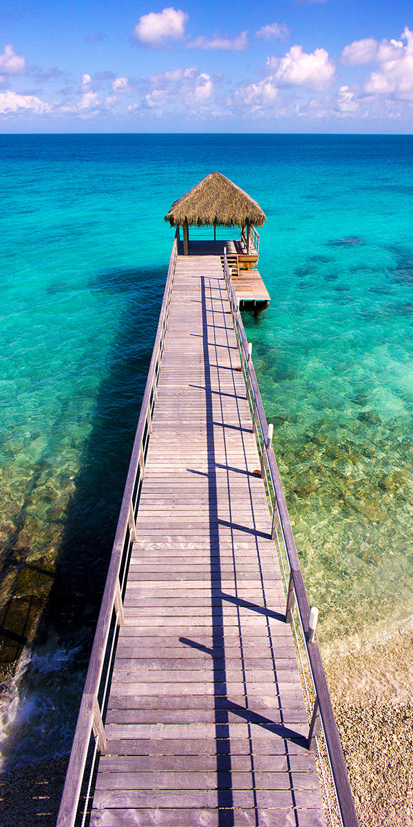 Tropical Pier - Rangiroa, French Polynesia