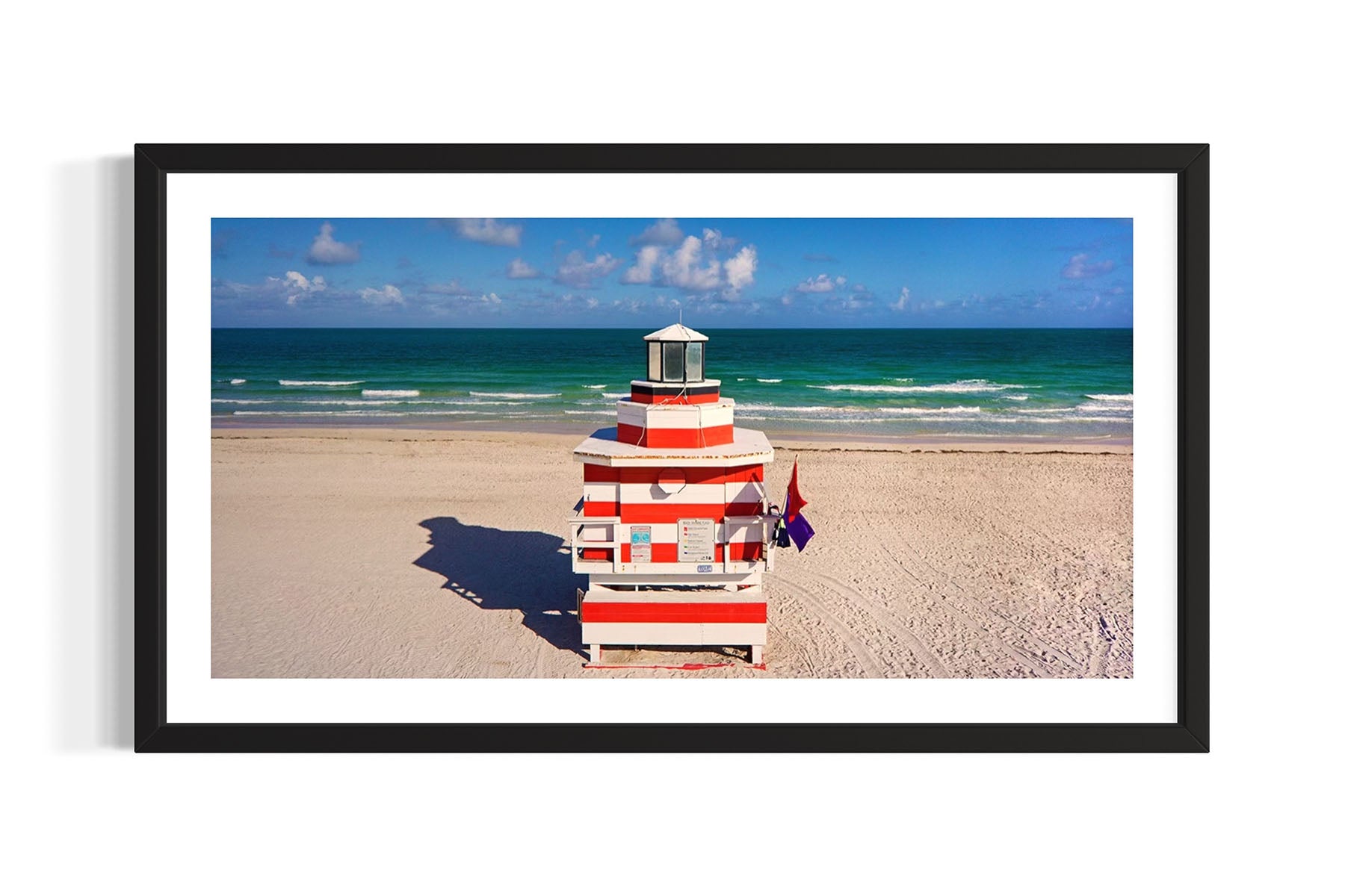 Lighthouse Lifeguard Stand - Miami Beach, FL