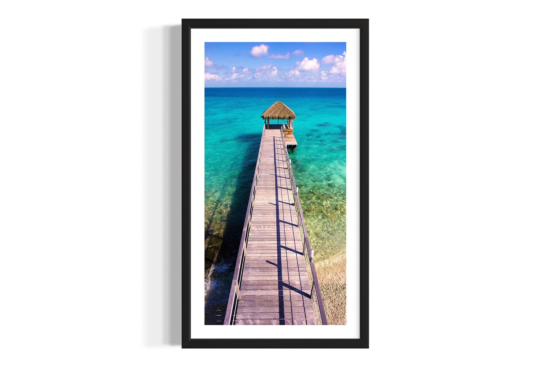Tropical Pier - Rangiroa, French Polynesia