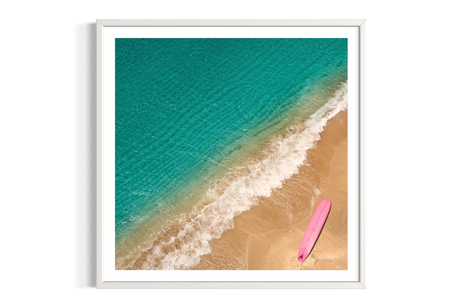 Pink Surfboard - Delray Beach, FL