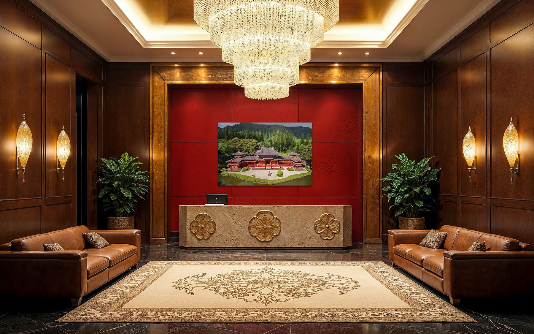Byodo-In Temple - Oahu, Hawaii
