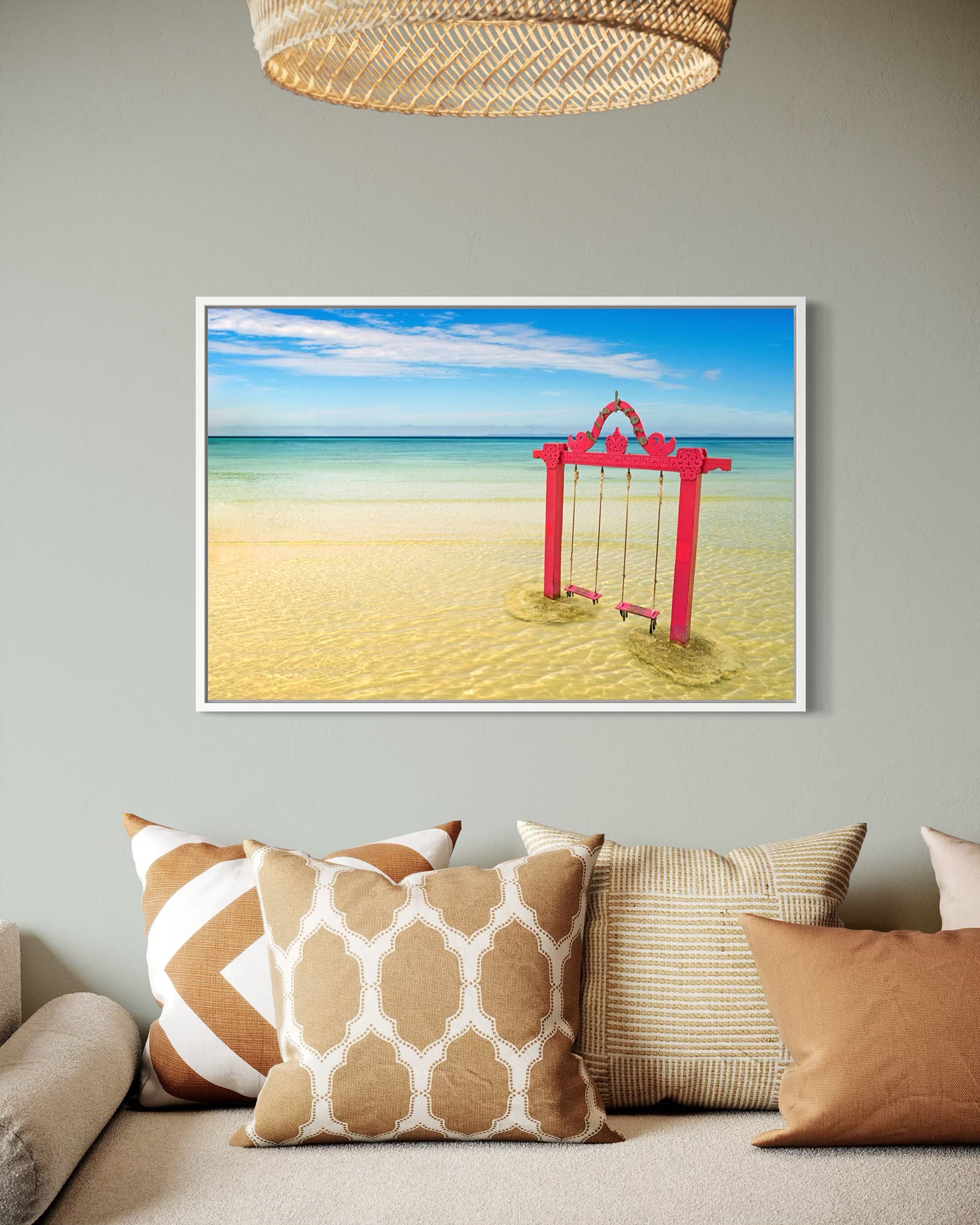 Pink Swings - Gili Trawangan, Indonesia
