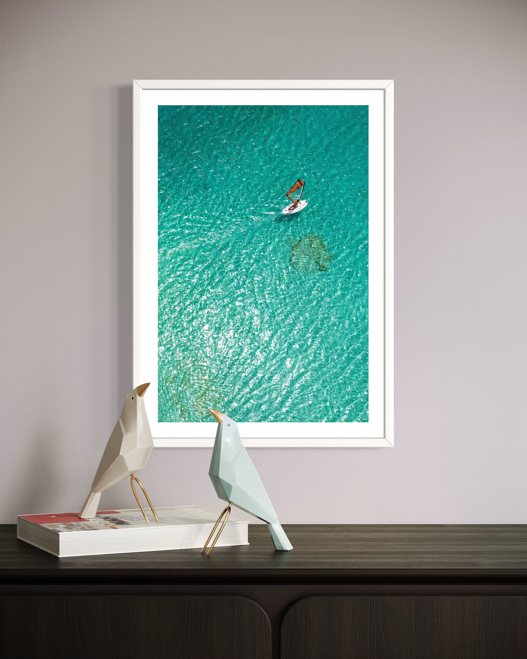 Windsurfer - Elafonisi Beach, Crete, Greece