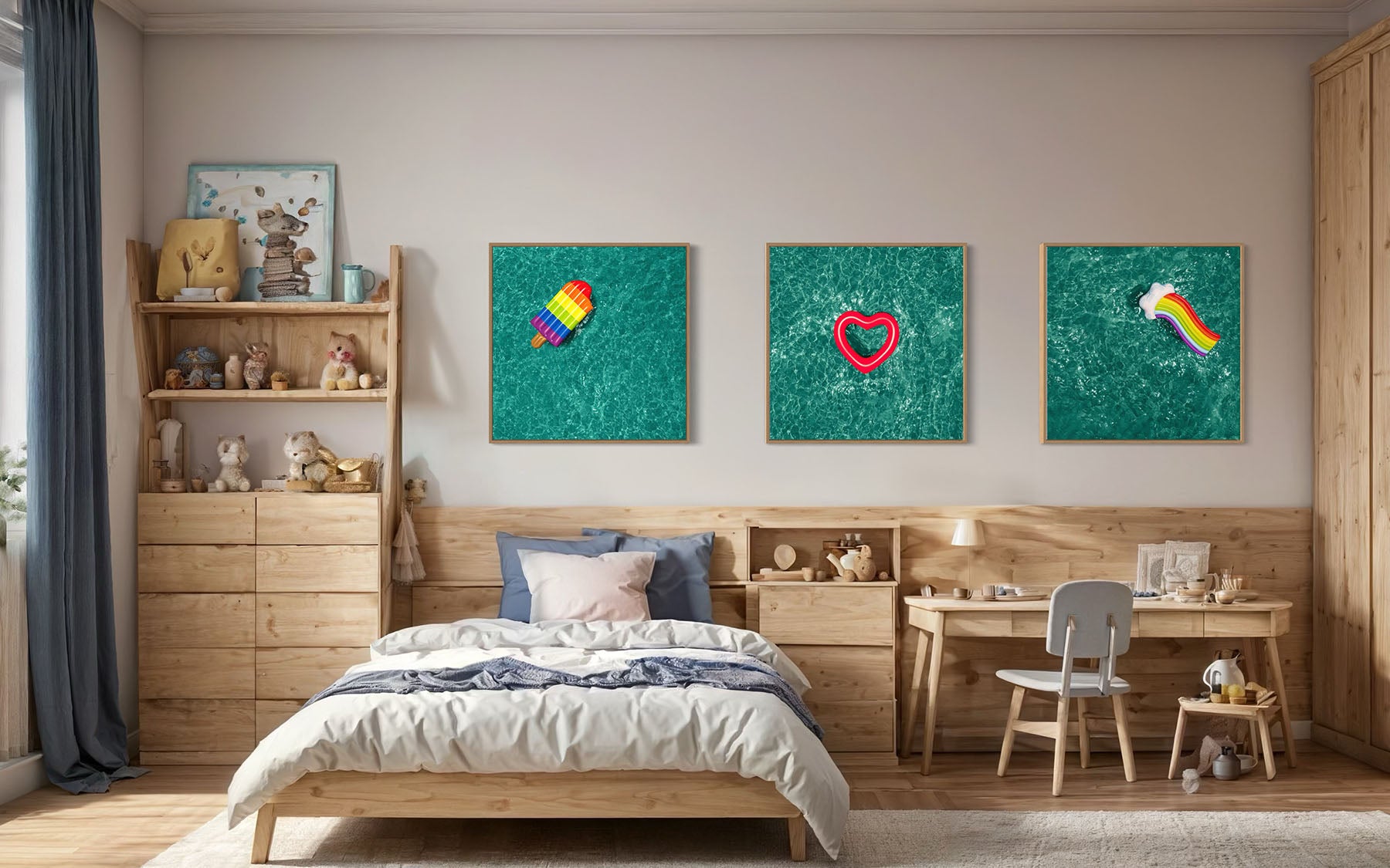 Rainbow Cloud - Pool Float Series - Atlantic Ocean