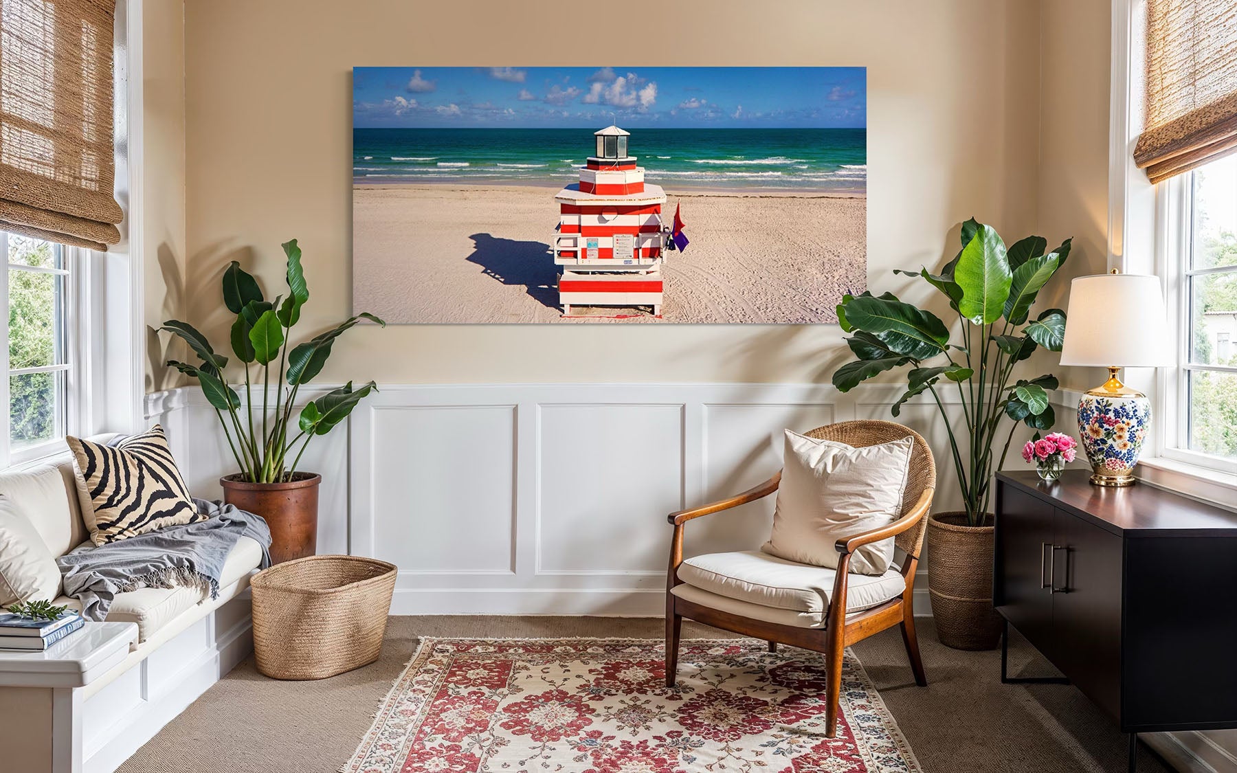 Lighthouse Lifeguard Stand - Miami Beach, FL