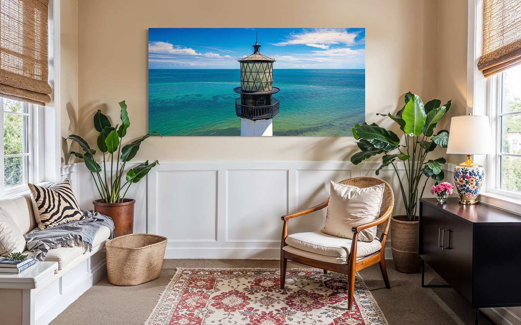 Cape Florida Lighthouse - Key Biscayne, FL (horizontal)