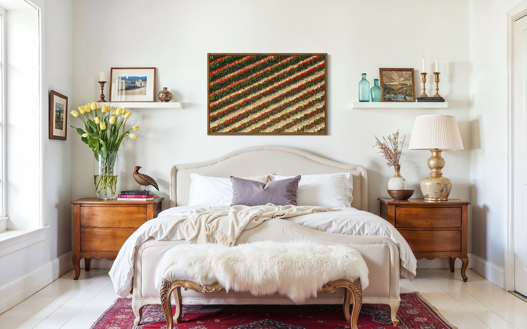 Red Tulip Field - Skagit Valley, WA