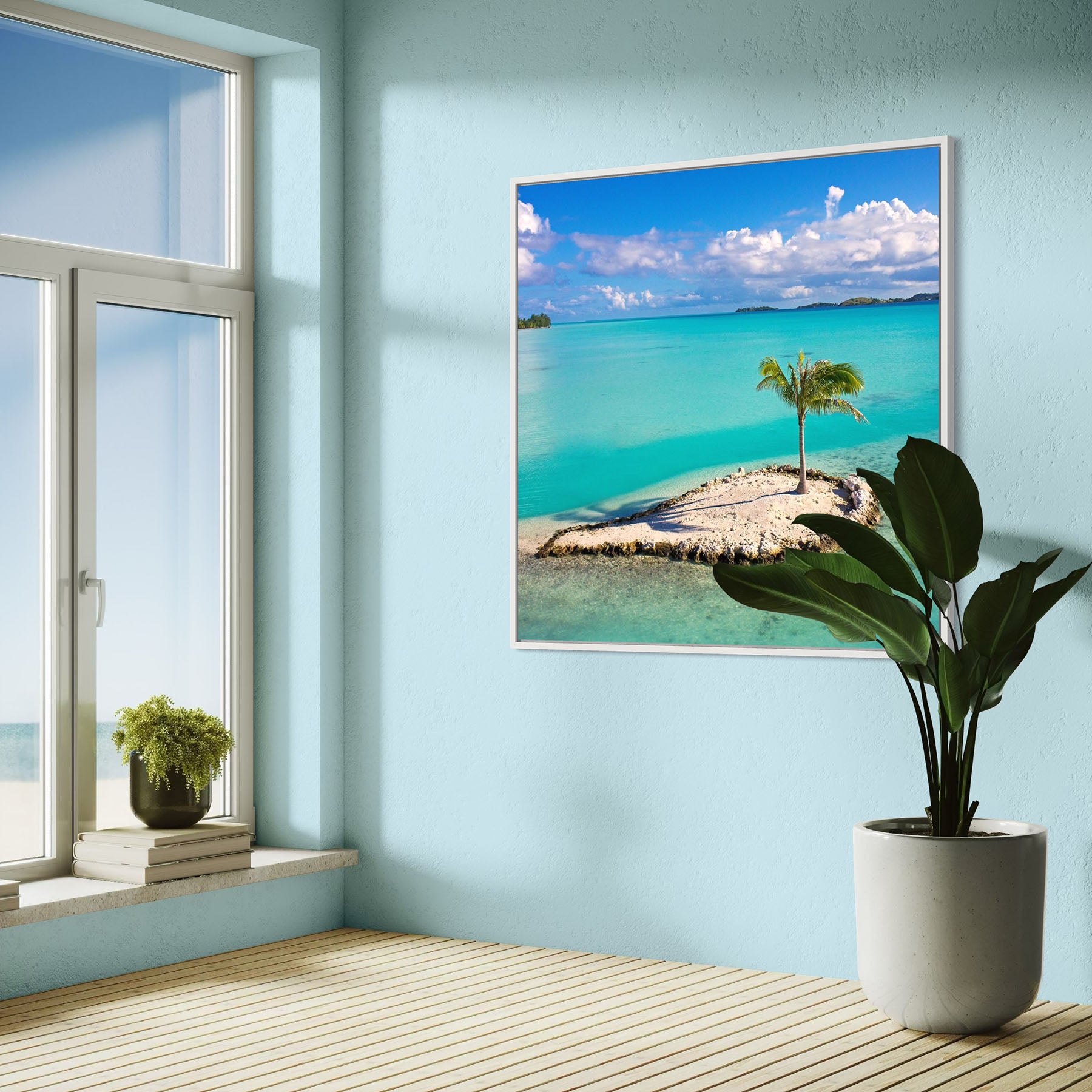 Palm Tree Island - Bora Bora, French Polynesia