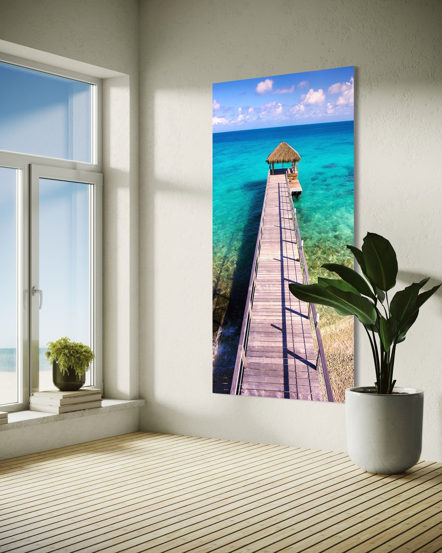 Tropical Pier - Rangiroa, French Polynesia