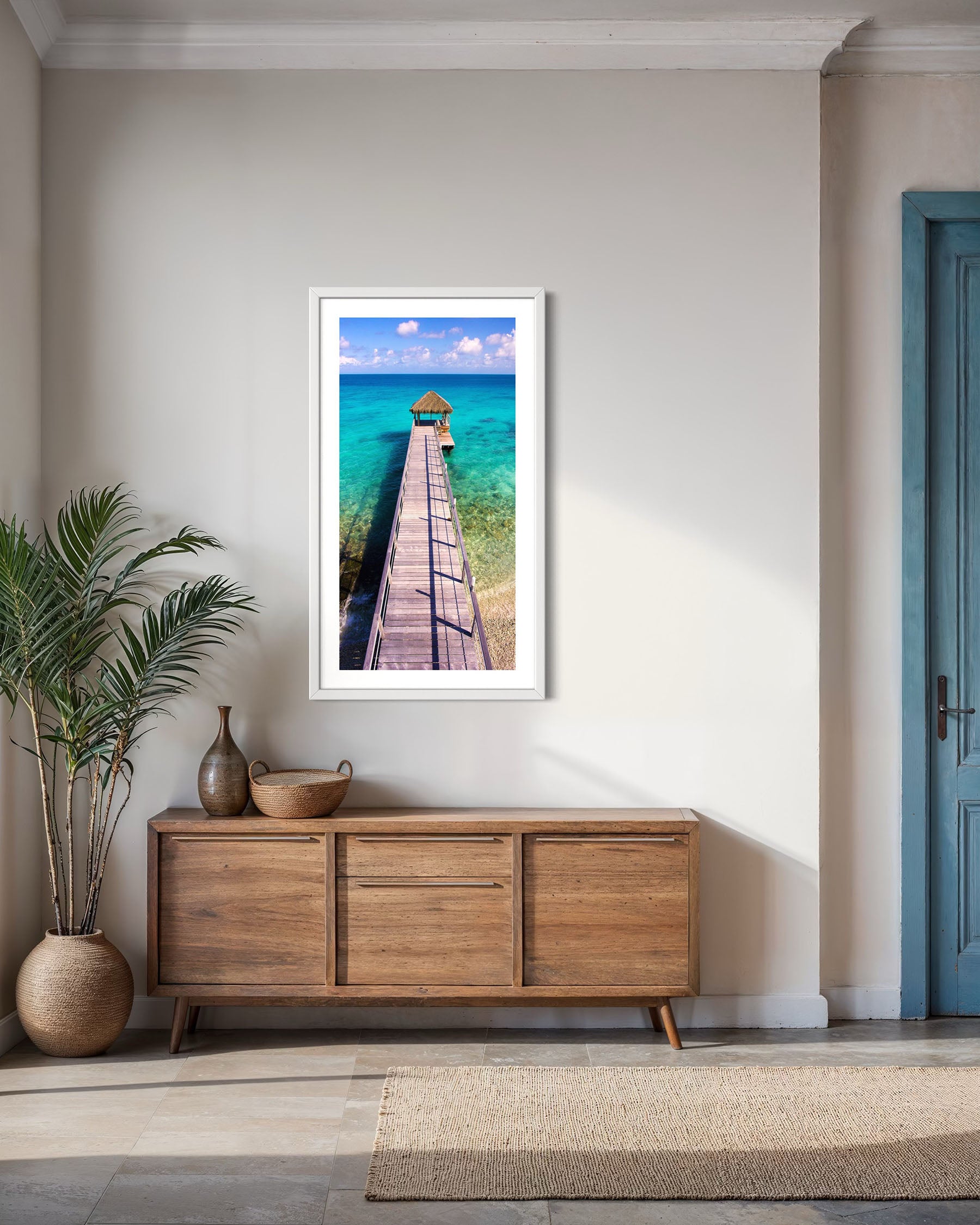 Tropical Pier - Rangiroa, French Polynesia