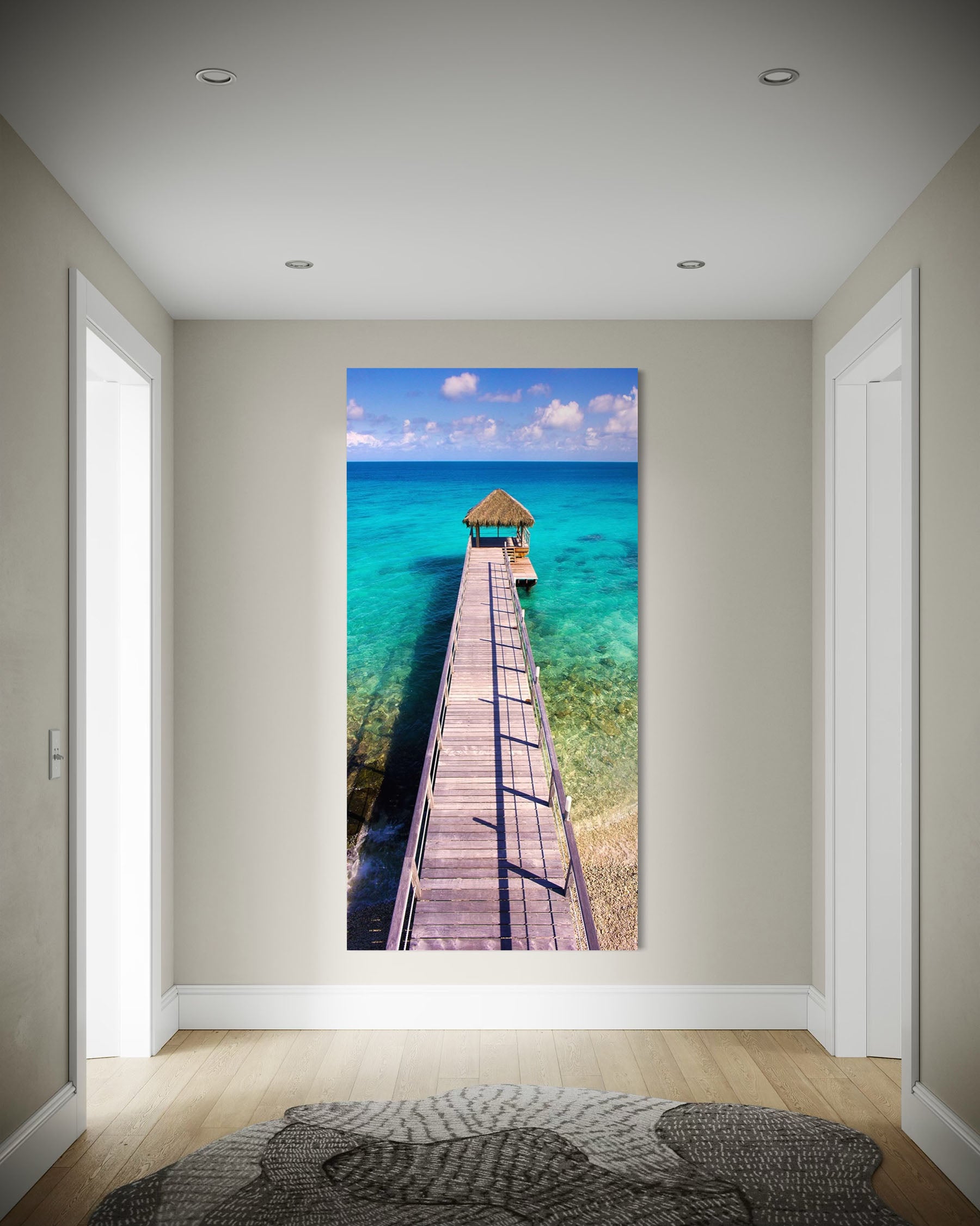 Tropical Pier - Rangiroa, French Polynesia