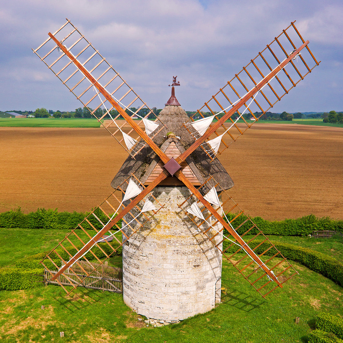 Windmill - Normandy, France