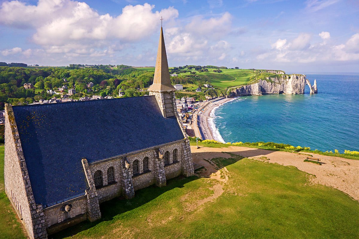 Chapelle Notre-Dame de la Garde - Étretat, Normandy, France