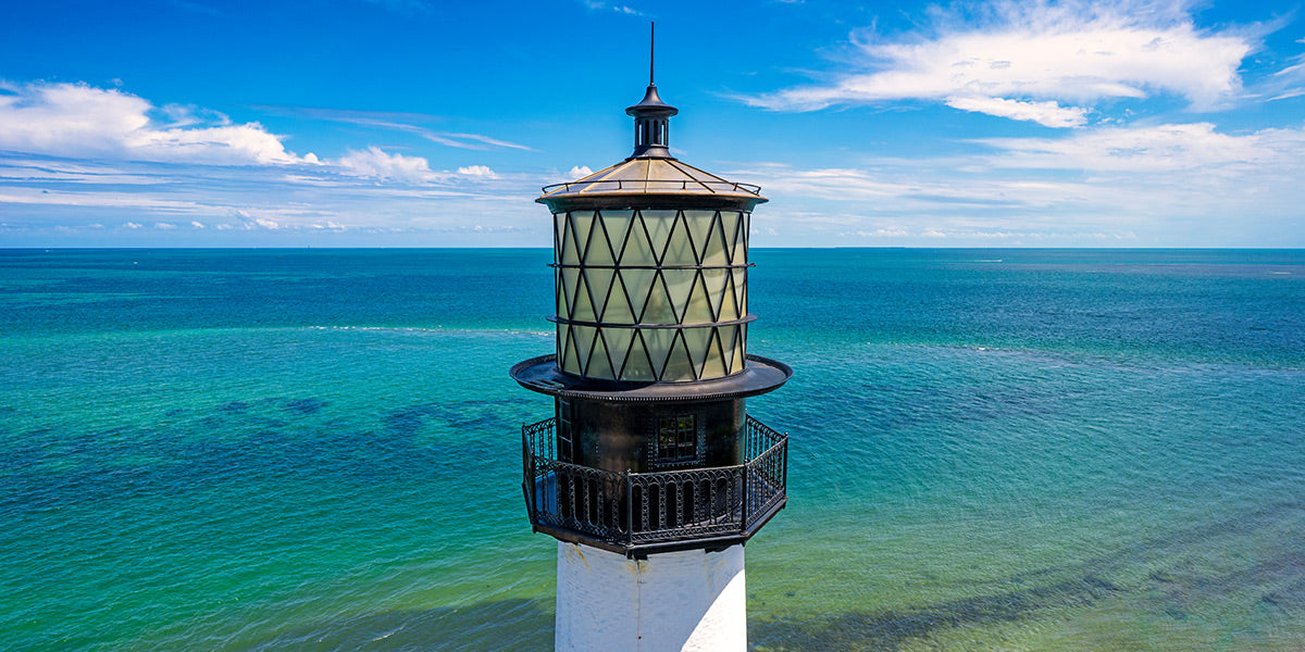 Cape Florida Lighthouse - Key Biscayne, FL (horizontal)