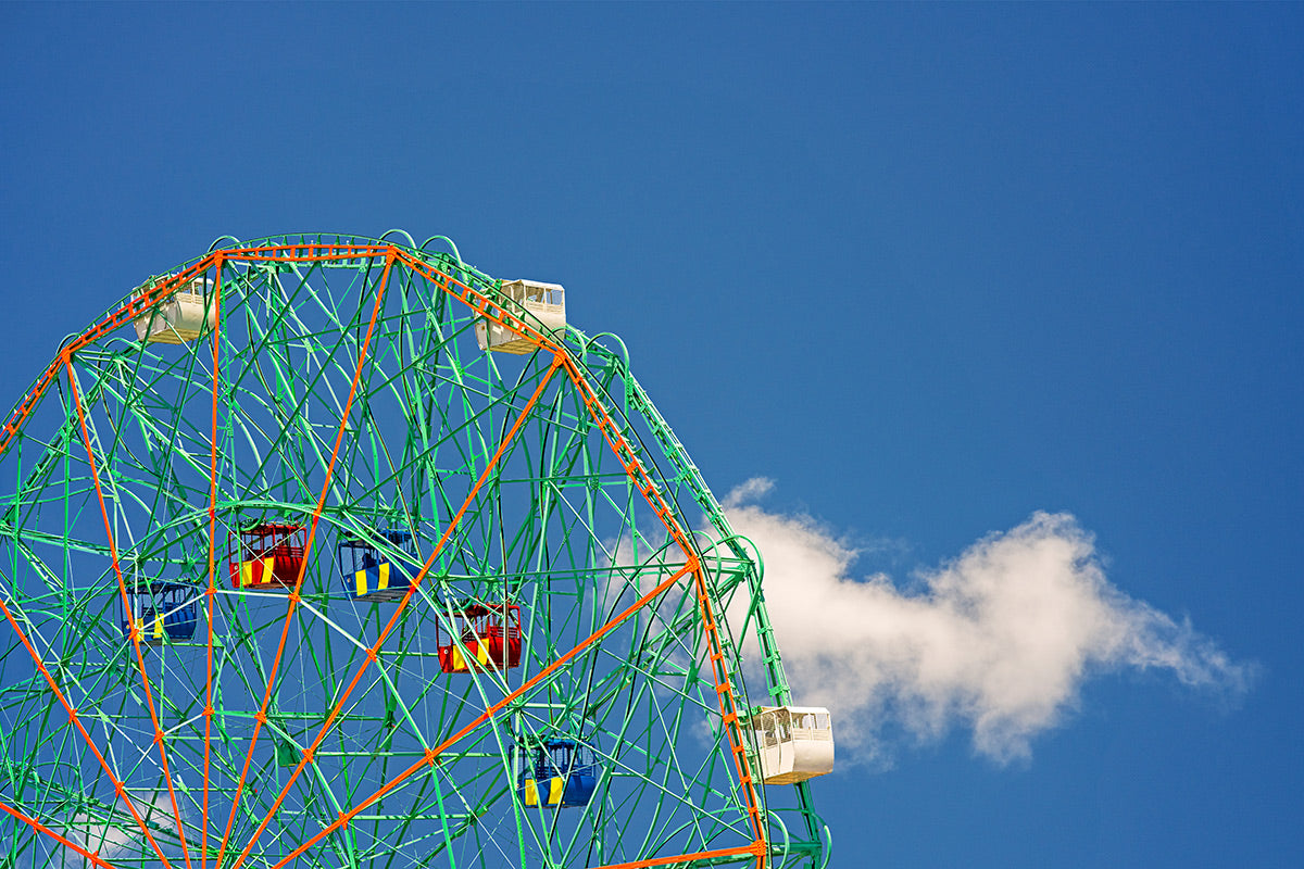 Wonder Wheel at Coney Island - Brooklyn, NY