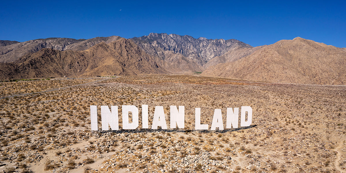 Indian Land Sign - Palm Springs, CA