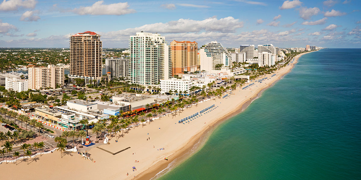 Fort Lauderdale Beach Skyline - Ft. Lauderdale, FL