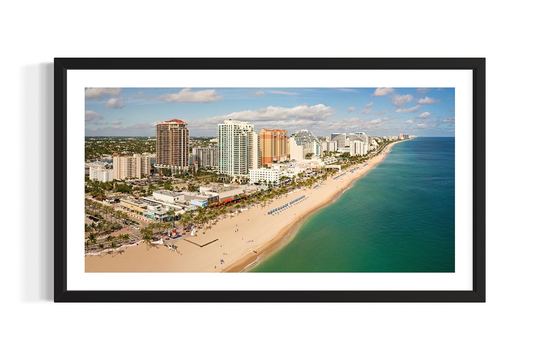 Fort Lauderdale Beach Skyline - Ft. Lauderdale, FL