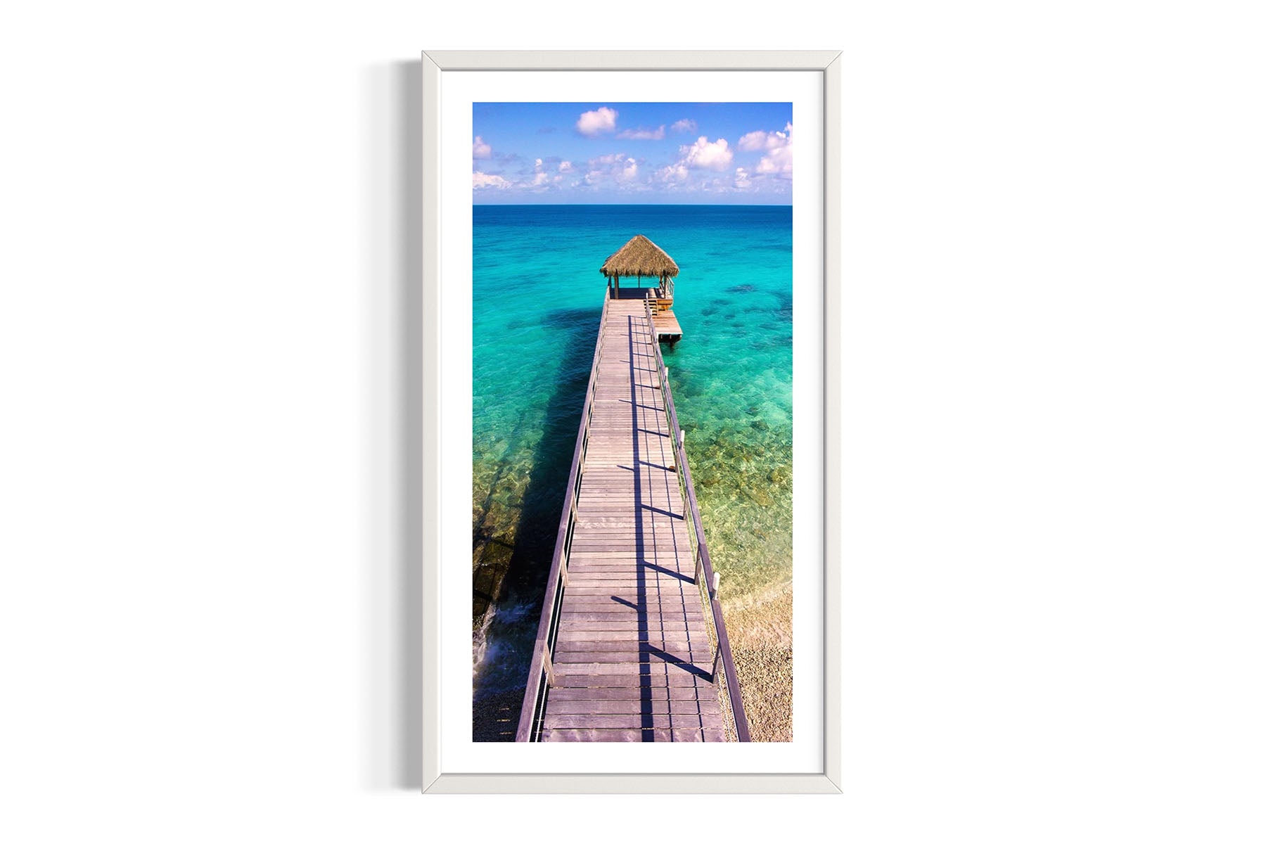 Tropical Pier - Rangiroa, French Polynesia