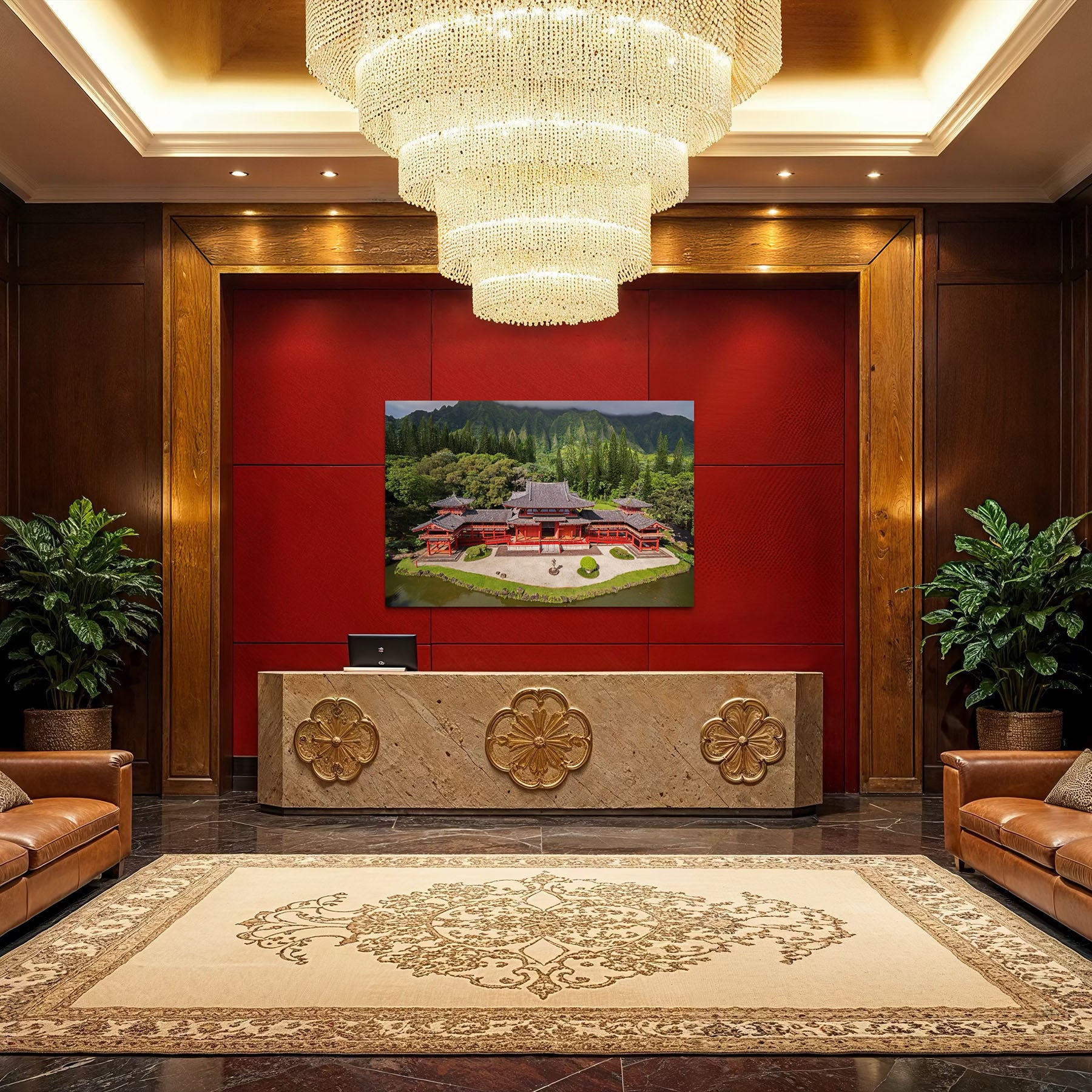 Byodo-In Temple - Oahu, Hawaii