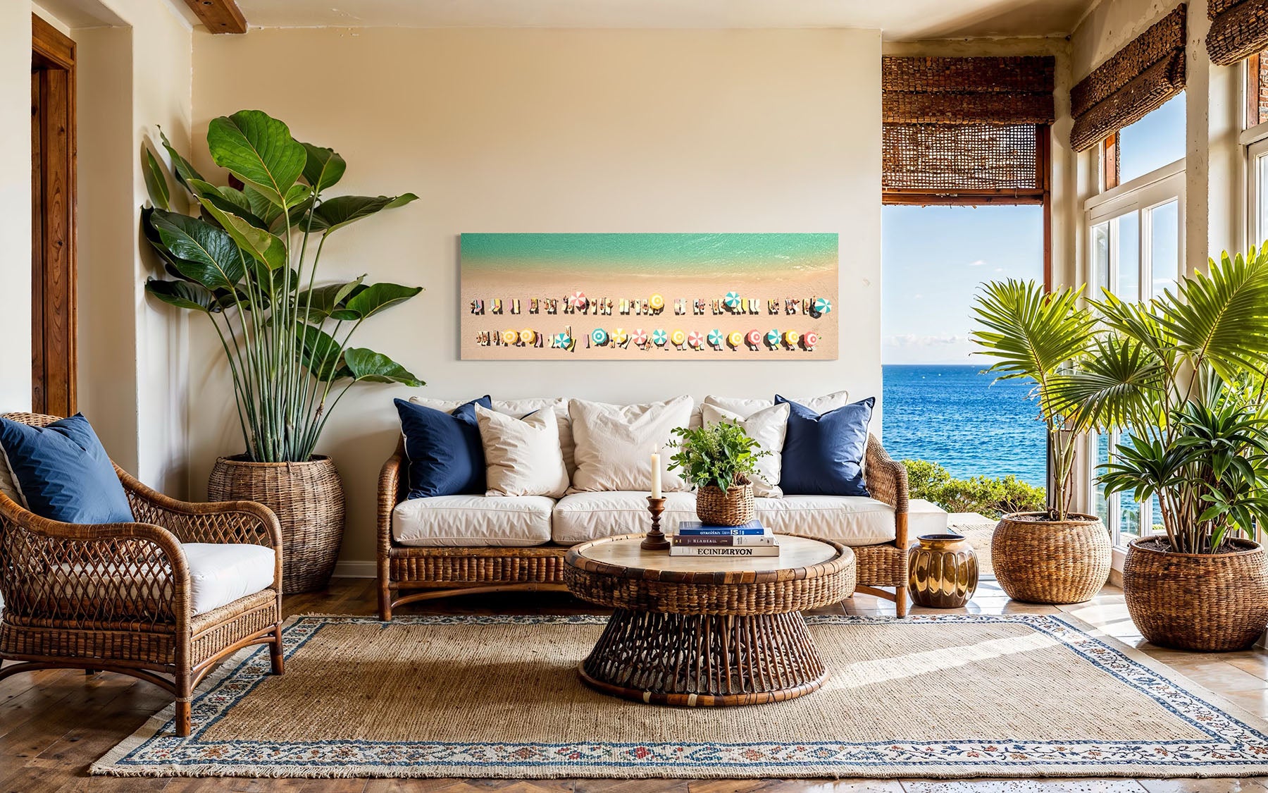 Pastel Umbrellas - Miami Beach, FL