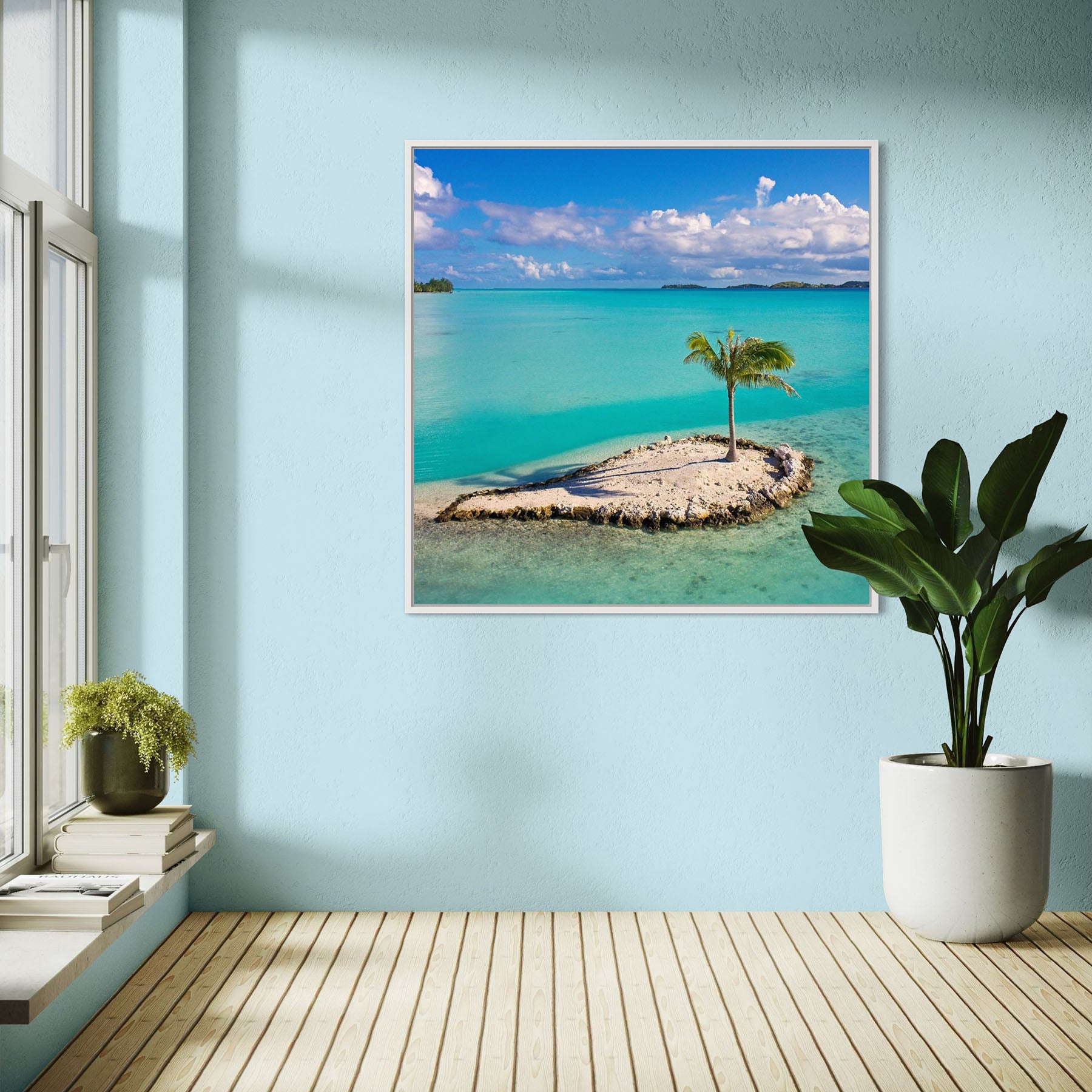 Palm Tree Island - Bora Bora, French Polynesia