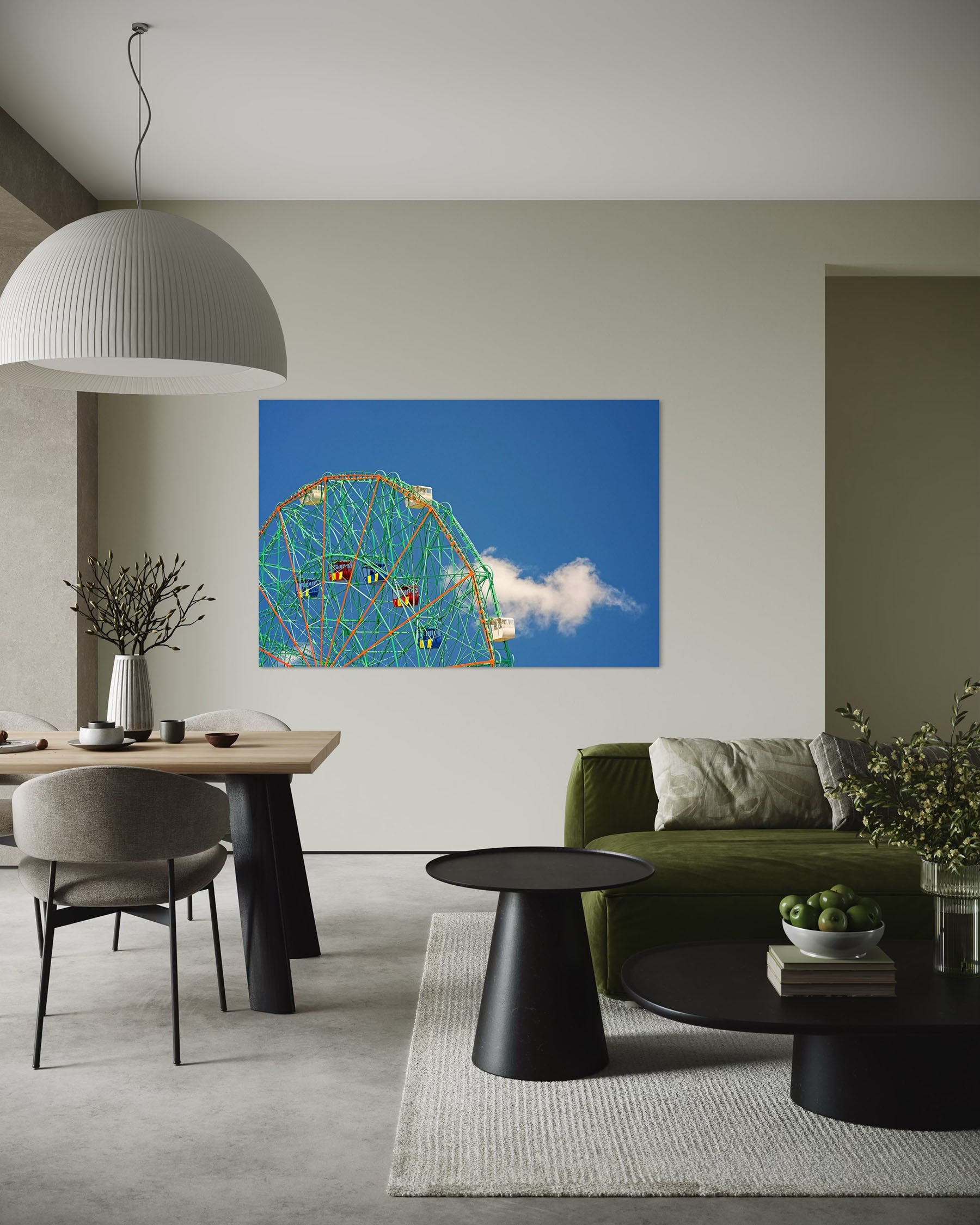 Wonder Wheel at Coney Island - Brooklyn, NY