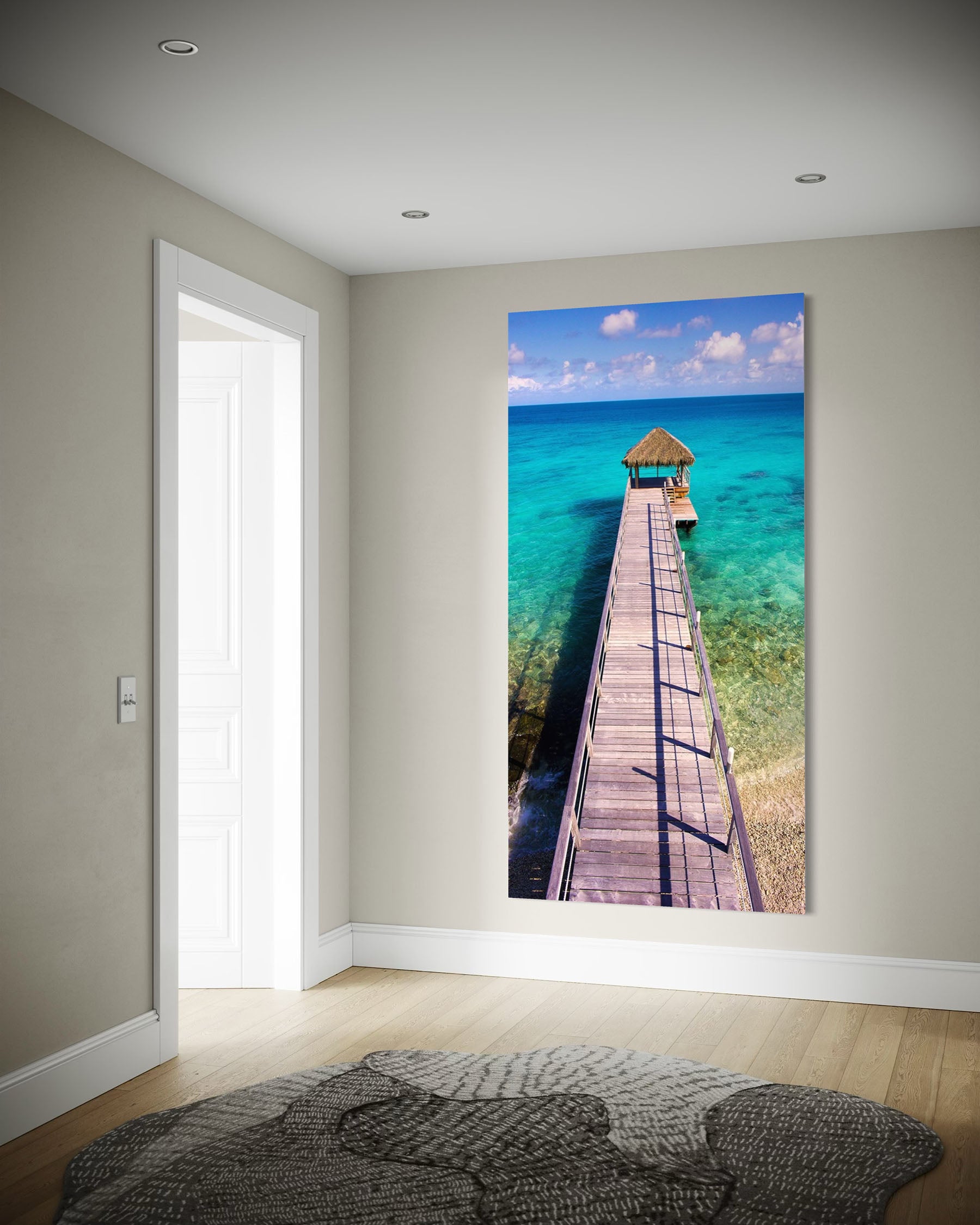 Tropical Pier - Rangiroa, French Polynesia