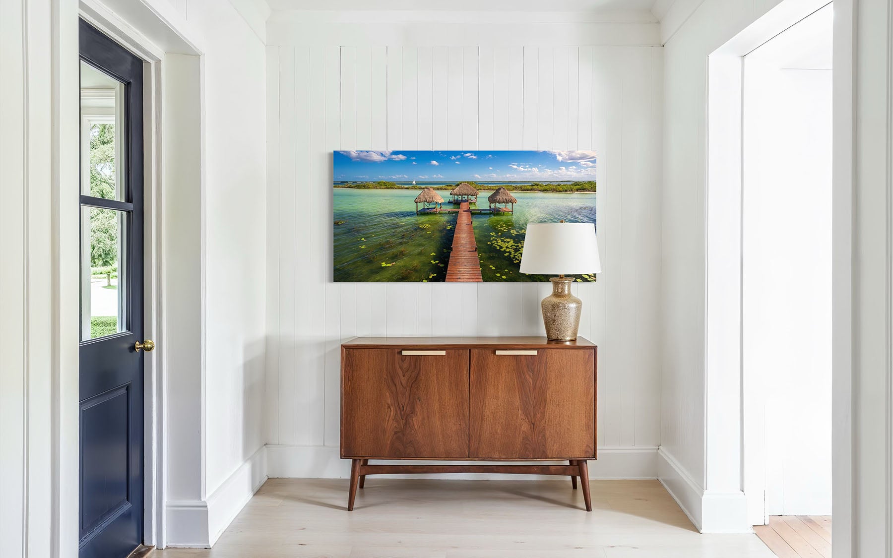 Lake Pier - Bacalar, Mexico