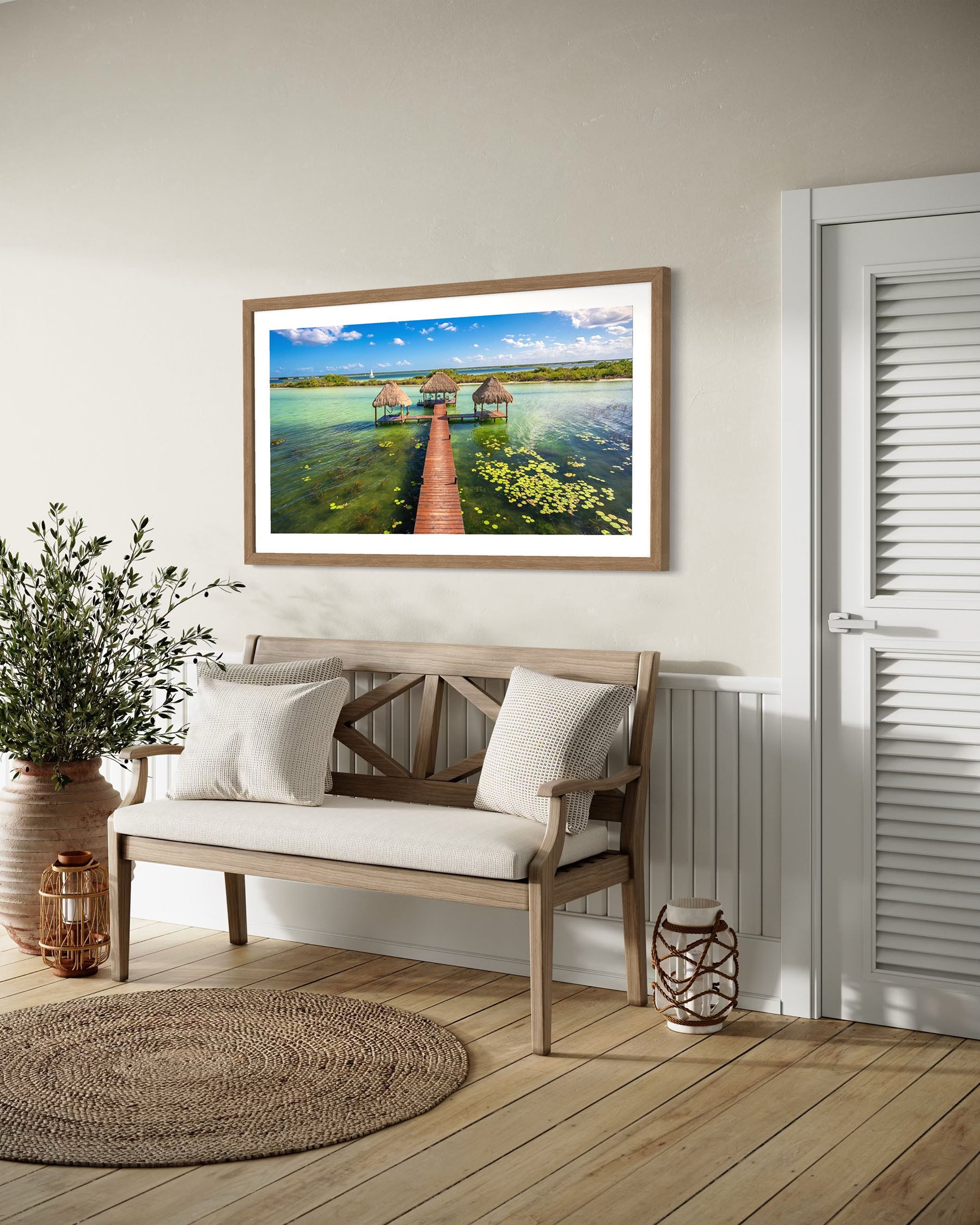 Lake Pier - Bacalar, Mexico